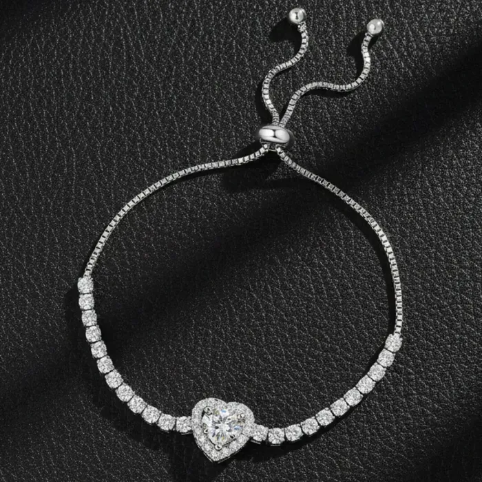 Náramek srdce Sweetheart s krystaly Swarovski®