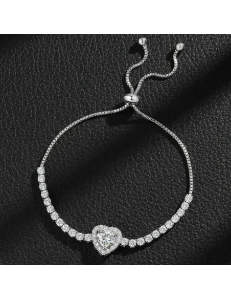 Náramek srdce Sweetheart s krystaly Swarovski®