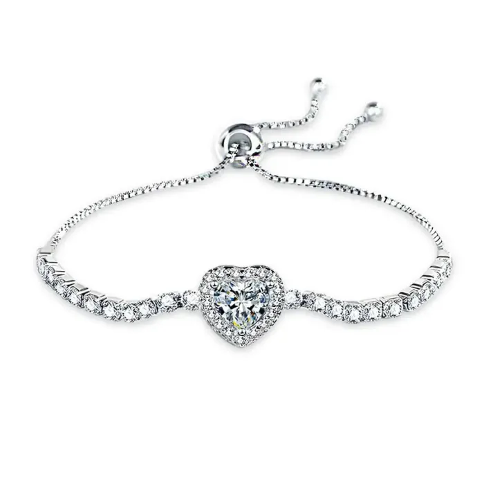 Náramek srdce Sweetheart s krystaly Swarovski®