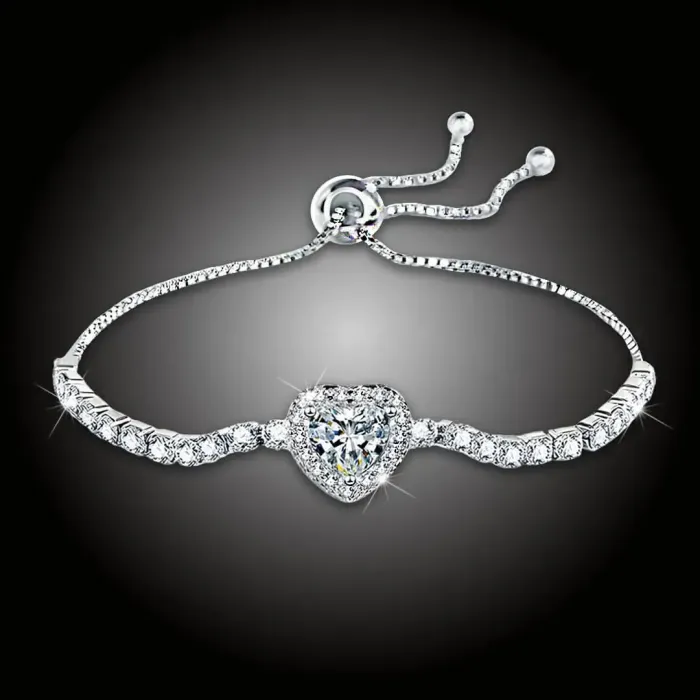 Náramek srdce Sweetheart s krystaly Swarovski®