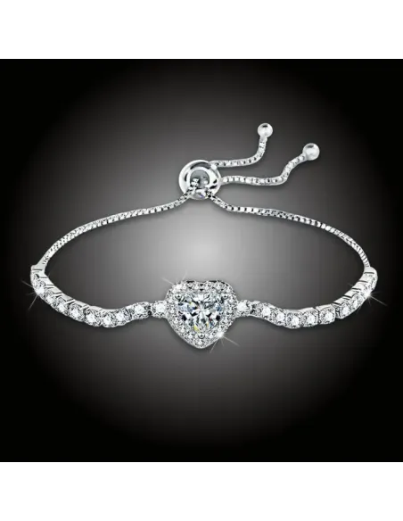 Náramek srdce Sweetheart s krystaly Swarovski®