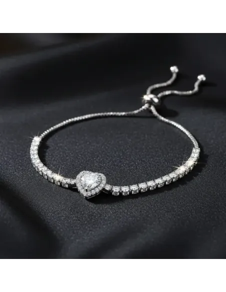 Náramek srdce Sweetheart s krystaly Swarovski®