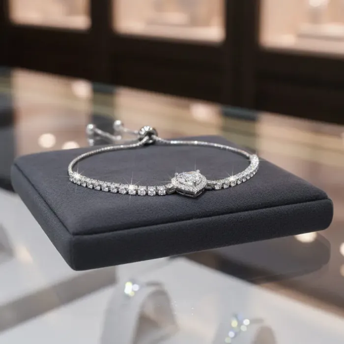 Náramek srdce Sweetheart s krystaly Swarovski®