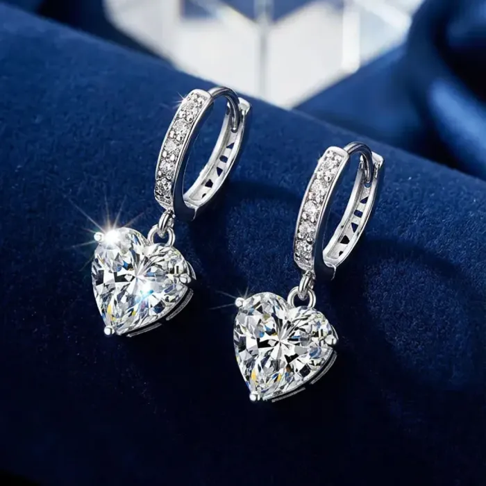 Náušnice La Diamantina Love s krystaly Swarovski®