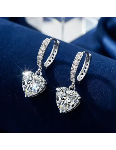 Náušnice La Diamantina Love s krystaly Swarovski®