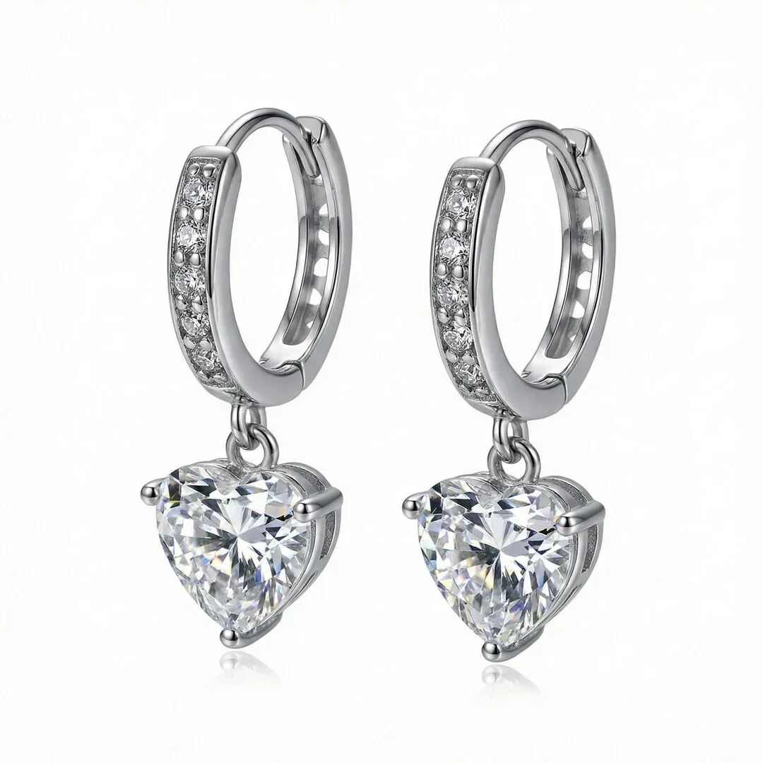 Náušnice La Diamantina Love s krystaly Swarovski®