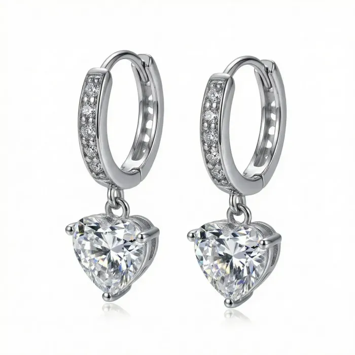 Náušnice La Diamantina Love s krystaly Swarovski®