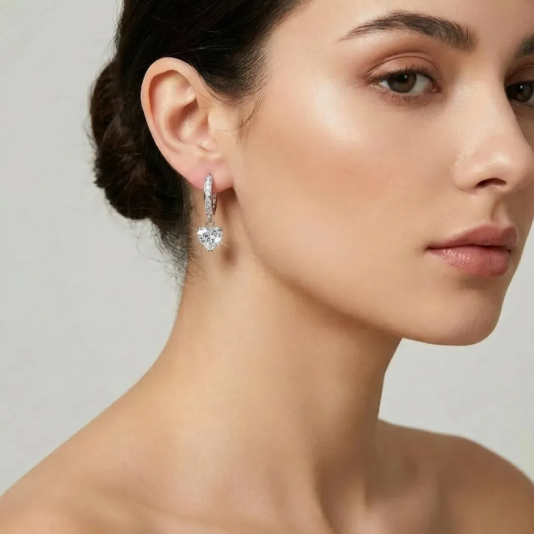 Náušnice La Diamantina Love s krystaly Swarovski® 2