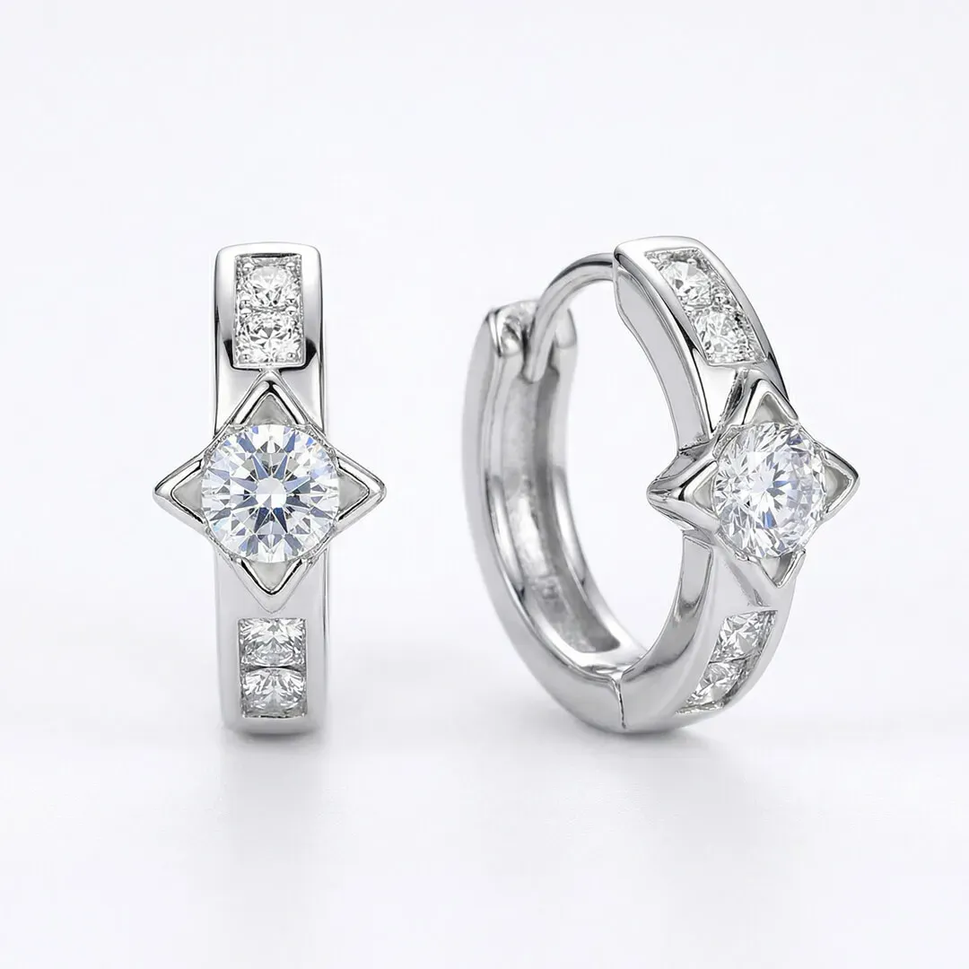 Náušnice Brillance Beauty se zikony