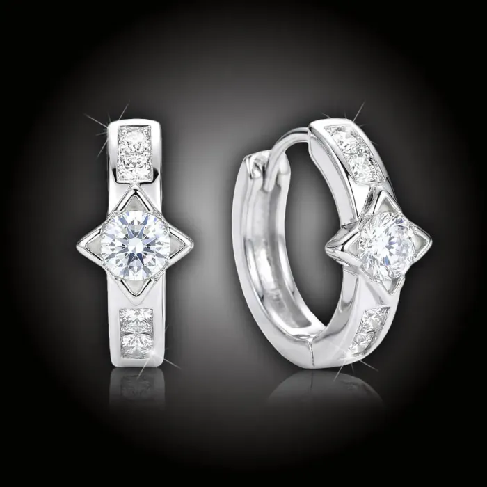 Náušnice Brillance Beauty se zikony