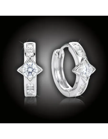 Náušnice Brillance Beauty se zikony