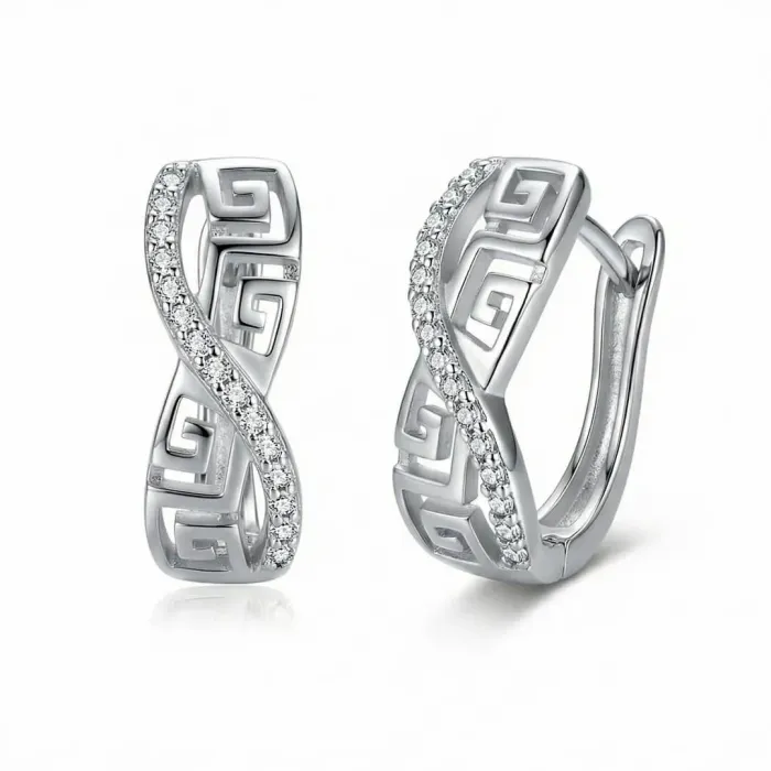 Náušnice Brillance Artemis se zirkony