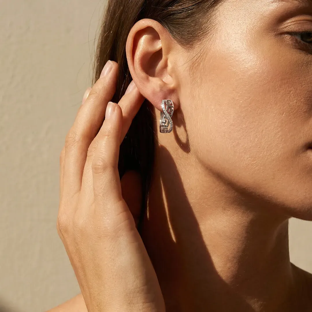 Náušnice Brillance Artemis se zirkony 2