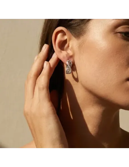 Náušnice Brillance Artemis se zirkony