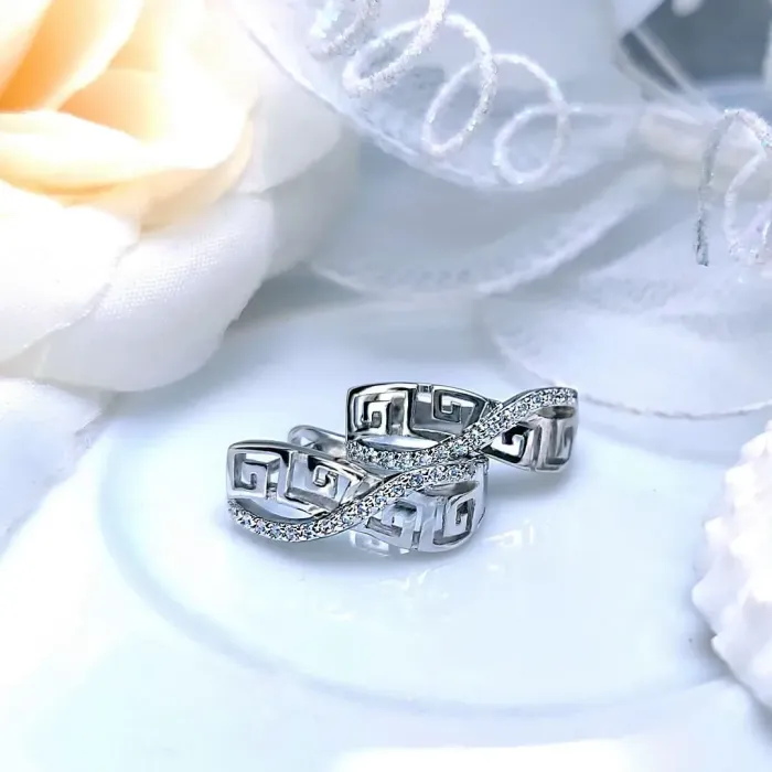 Náušnice Brillance Artemis se zirkony