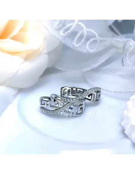 Náušnice Brillance Artemis se zirkony