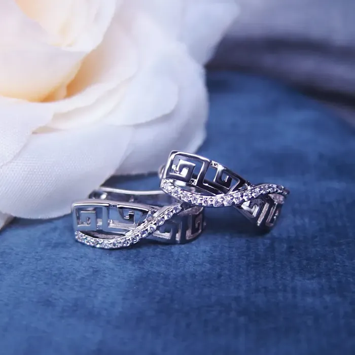 Náušnice Brillance Artemis se zirkony