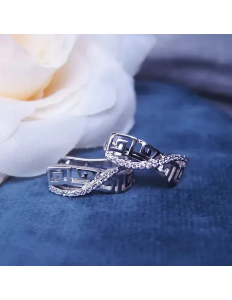 Náušnice Brillance Artemis se zirkony