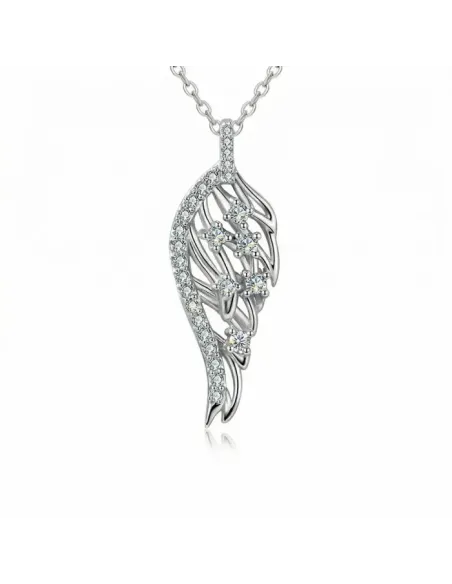 Náhrdelník Angel Wing se zirkony