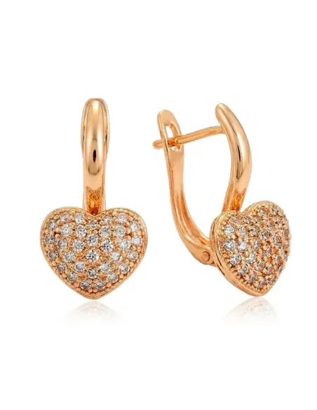 Náušnice La Diamantina Valentine Gold