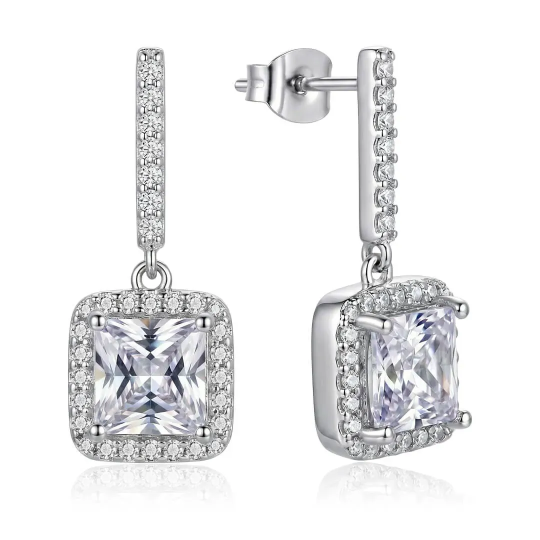 Zářivé náušnice La Diamantina Anastasia se zirkony