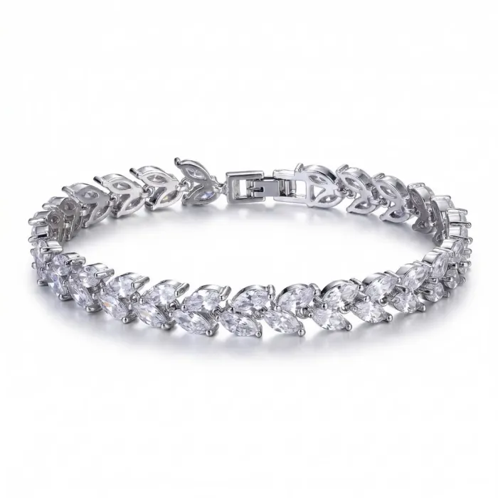 Třpytivý náramek Aphrodite s krystaly Swarovski®