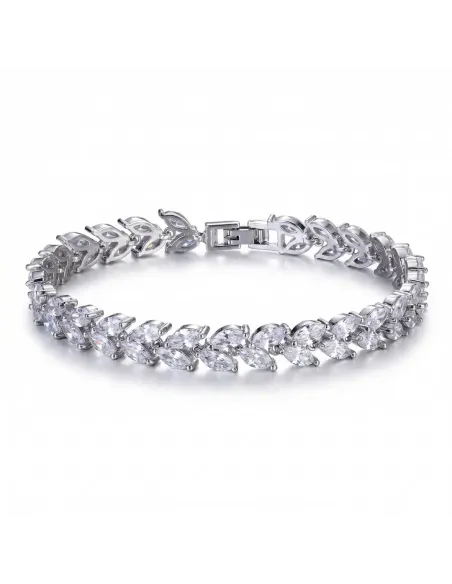 Třpytivý náramek Aphrodite s krystaly Swarovski®