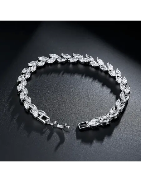 Třpytivý náramek Aphrodite s krystaly Swarovski®